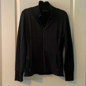 Athleta, fleece lined, running sweatshirt, size large.